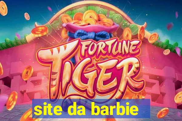 site da barbie - jogos